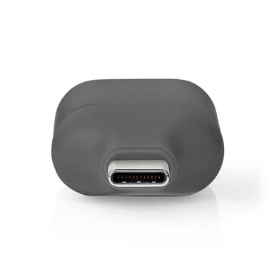 Nedis USB-C™ Adapter | USB 3.2 Gen 1 | USB-C™ Hann | VGA Hun 15p | Full HD 1080p | Rund | Nikkel belagt | Grå / Sort | Konvolutt