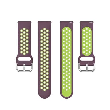EBN Sport klokkereim Samsung Galaxy Watch 6 (44mm) - Lilla/grønn
