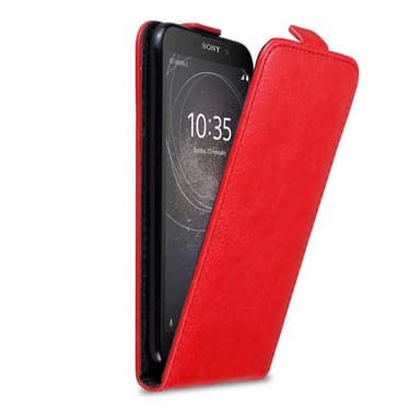 Sony Xperia XA2 deksel flip cover (rød)