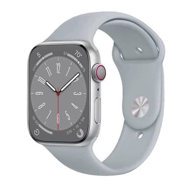Sport klokkerem Apple Watch 9 (45mm) - Lysegrå