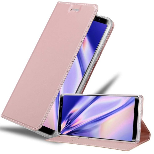 Samsung Galaxy NOTE 8 lommebokdeksel etui (rosa)