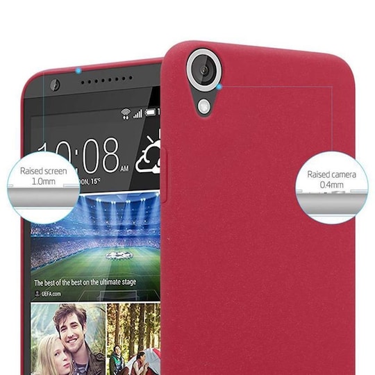 HTC Desire 820 Hardt Deksel Cover (rød)