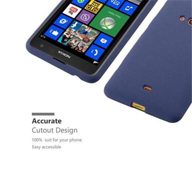 Nokia Lumia 625 silikondeksel case (blå)