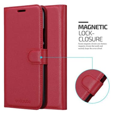 Huawei MATE 20 LITE lommebokdeksel etui (rød)