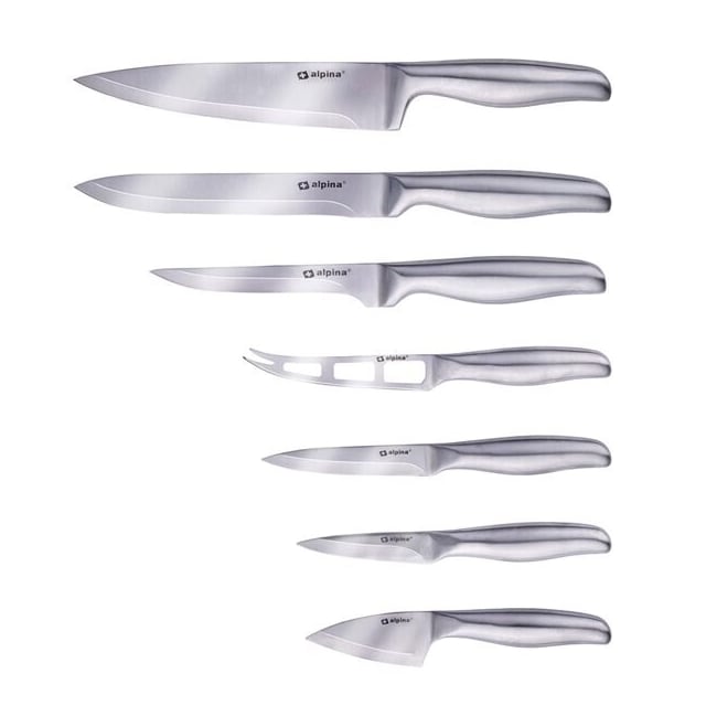 Knivset med 7 knivar