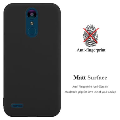 LG K8 2018 / K9 2018 silikondeksel cover (svart)