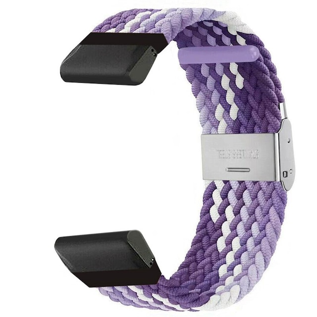 Flettet klokkereim Garmin Descent Mk2i - Gradient purple