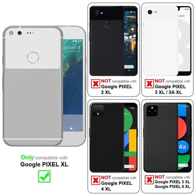 Google PIXEL XL lommebokdeksel etui (rød)