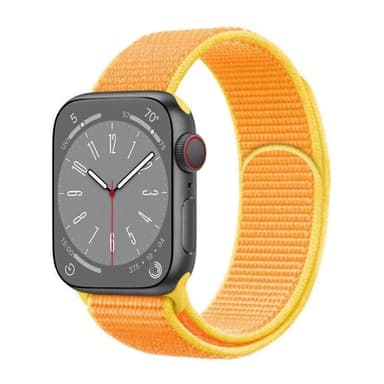 Nylon klokkerem Apple Watch 9 (41mm) - Canary Yellow