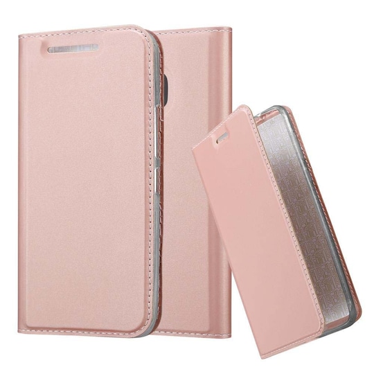 HTC ONE M9 lommebokdeksel etui (rosa)