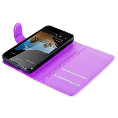 Nokia Lumia 550 lommebokdeksel etui (lilla)
