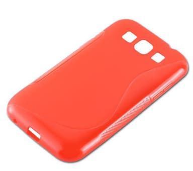 Samsung Galaxy WIN silikondeksel case (rød)