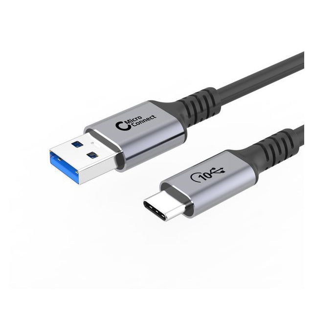 MicroConnect USB-C - USB-A Kabel 0.5m