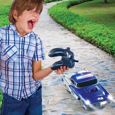 Hot Road Muscle Radiostyrd Polisbil