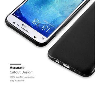Samsung Galaxy J5 2015 Deksel Case Cover (svart)