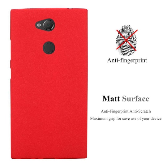 Sony Xperia L2 silikondeksel case (rød)
