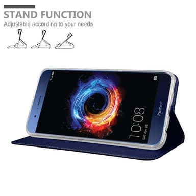 Honor 8 PRO lommebokdeksel etui (blå)