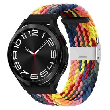 Flettet elastisk armbånd Samsung Galaxy Watch 6 Classic (43mm) - rain