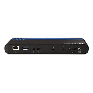 Cable Matters Intel-sertifisert Thunderbolt 3-dokkingstasjon 1 til 9 med 1x DisplayPort, 2x TB3, 1xUSB-C 3.1, 1x GigaLAN, 2xUSB 3.0, 2xAudio