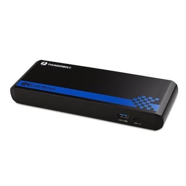Cable Matters Intel-sertifisert Thunderbolt 3-dokkingstasjon 1 til 9 med 1x DisplayPort, 2x TB3, 1xUSB-C 3.1, 1x GigaLAN, 2xUSB 3.0, 2xAudio