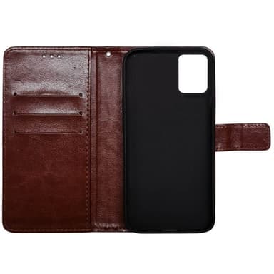 Lommebokdeksel 3-kort Motorola Moto G14 - Brun