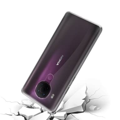 Silikondeksel gjenomsiktig Nokia 5.4