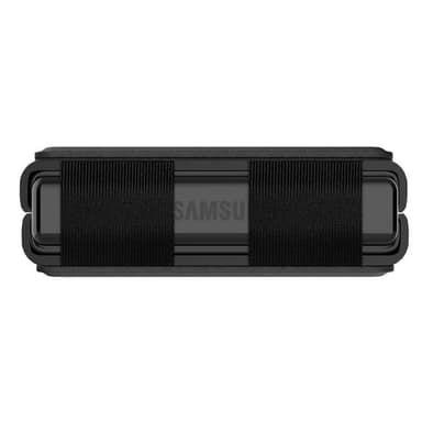 Nillkin Qin Vegansk Lær Deksel Samsung Galaxy Z Flip 5 - Sort