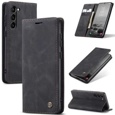 CaseMe Smart Magnet Flipdeksel Samsung Galaxy S23 FE - Sort
