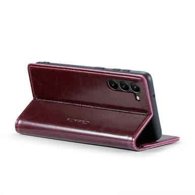 CaseMe Lommebok 2-kort Samsung Galaxy S23 FE - Burgunder