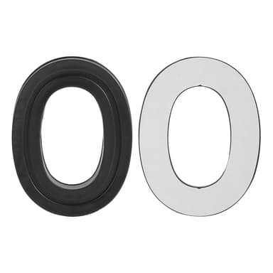 Erstatningsøreputer for 3M WorkTunes - 1 par Sort