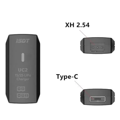 ISDT UC2 - 1-2S LiPo Balance Charger