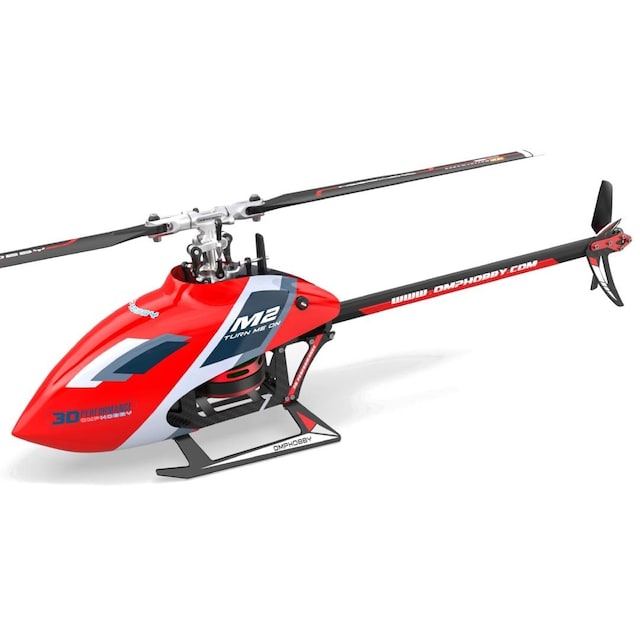 OMP Hobby M2 Evo BNF Helikopter - Red