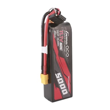 3s  5000mAh - 60C - Gens Ace PCM TRX G-Tech XT60