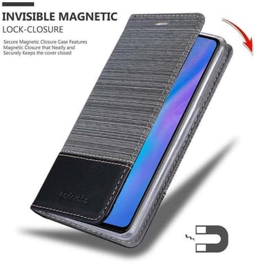 Huawei P30 lommebokdeksel etui (grå)