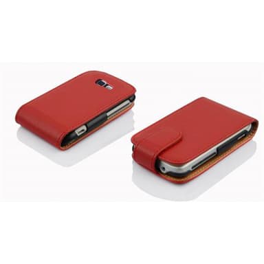 Samsung Galaxy TREND LITE Deksel Cover Etui (rød)