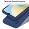 Samsung Galaxy A02 / M02 silikondeksel case (Blå)