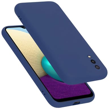 Samsung Galaxy A02 / M02 silikondeksel case (Blå)