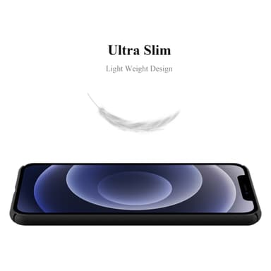 iPhone 12 / 12 PRO Hardt Deksel Case (svart)