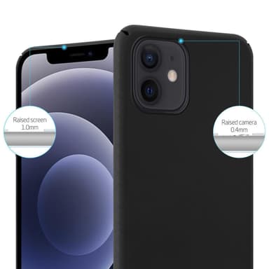 iPhone 12 / 12 PRO Hardt Deksel Case (svart)