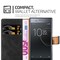 Sony Xperia XZ / XZs lommebokdeksel etui (svart)