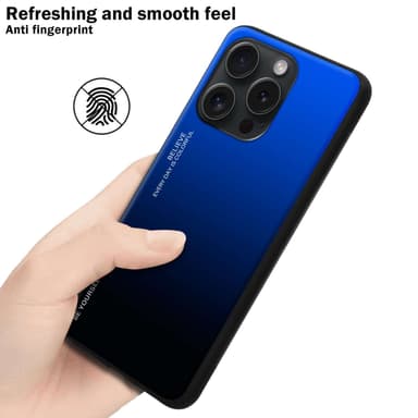 iPhone 15 PRO MAX Deksel Case Cover (Svart)