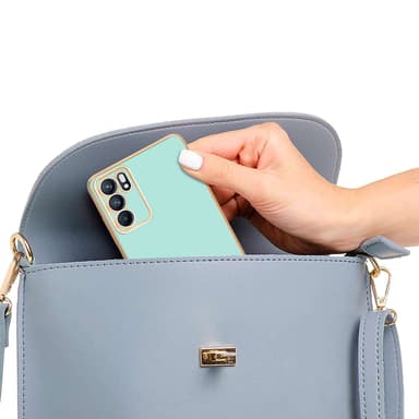 Oppo Reno6 5G silikondeksel case (Grønn)