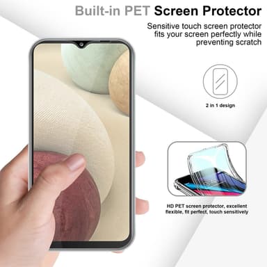 Samsung Galaxy A12 / M12 Deksel 360 Case Cover