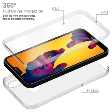 Huawei P20 LITE 2018 / NOVA 3E Deksel 360 Case Cover