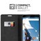 Motorola Google NEXUS 6 lommebokdeksel case (brun)