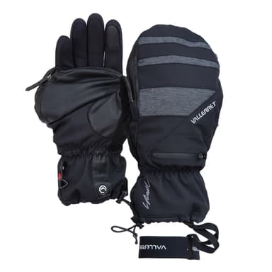 Vallerret Skadi Zipper Mitt LRS Black