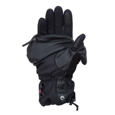 Vallerret Skadi Zipper Mitt LRS Black