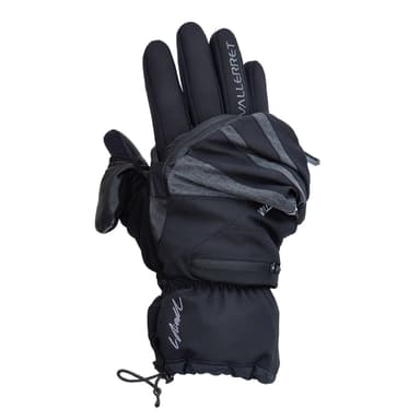 Vallerret Skadi Zipper Mitt LRS Black