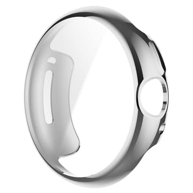 INF Deksel med skjermbeskytter for Google Pixel Watch 1/2 Sølv