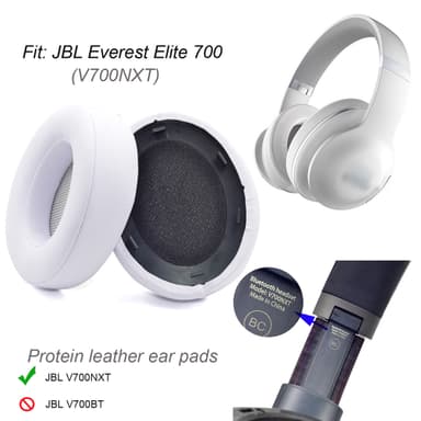 Øreputer til JBL V700NXT 1 par Hvit